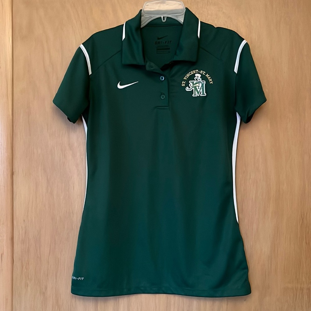 Akron Ohio St Vincent-St Mary School Nike Dri-Fit Polo Shirt ☘️